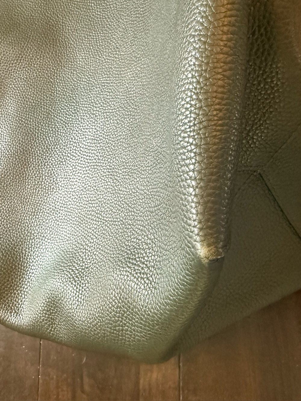 Mansur Gabriel Maxi Cabas Bag in Seaweed - Picture 8 of 9